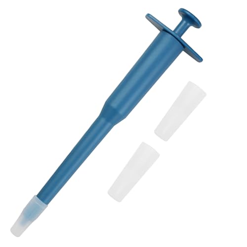Qianeffort 1 x Haustier-Pillen-Druckknopf, Katzentabletten-Spender, wiederverwendbar, Katzen-Pillenspender für Fütterungszubehör, Pillen-Popper für Katzen, Haustiere, Katzen, Vögel, alle kleinen Tiere von Qianeffort