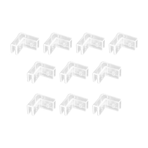 Qianly 10Pcs Ecke Schutz Pads Fisch Tank Ecke Wachen Aquarium Glas Winkel Abdeckung für Aquarien, 5 mm von Qianly