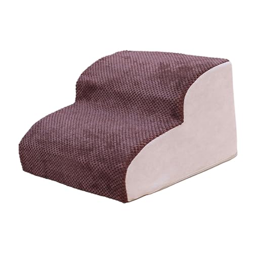Qianly 2 Stufige Hundetreppe, Haustierleiter, Weicher Tragbarer Atmungsaktiver Abnehmbarer Bezug, rutschfeste Rampe, Welpentreppe für Sofa, Auto, Zuhause, Be, Kaffee Qianly 2 Stufige Hundetreppe, Haustierleiter, Weicher Tragbarer Atmungsaktiver Abnehmbarer Bezug, rutschfeste Rampe, Welpentreppe für Sofa, Auto, Zuhause, Be, Kaffee von Qianly