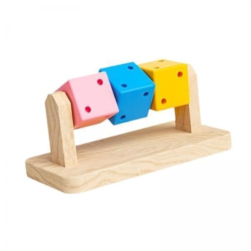 Qianly 2X Hamsterkäfig Spielzeug Kleintierkäfig Zubehör Eichhörnchen Spielspielzeug Hamster Lebensraum Dekor für Ratte von Qianly