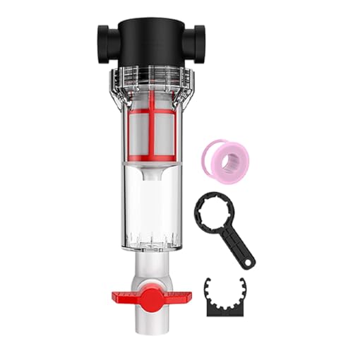 Qianly Aquarienfilter Professioneller Fischbeckenreiniger Innenfilter Filterpumpe mit Transparenter Bauweise Zur Einfachen Visuellen Kontrolle des Schmutzes, 200 Mesh Qianly Aquarienfilter Professioneller Fischbeckenreiniger Innenfilter Filterpumpe mit Transparenter Bauweise Zur Einfachen Visuellen Kontrolle des Schmutzes, 200 Mesh von Qianly