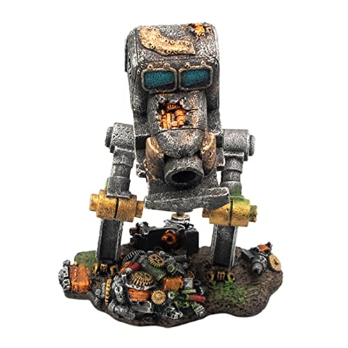 Qianly Aquarium Dekorationen Roboter Auto Höhle Fisch Tank Ornament Handwerk Hintergründe Qianly Aquarium Dekorationen Roboter Auto Höhle Fisch Tank Ornament Handwerk Hintergründe von Qianly