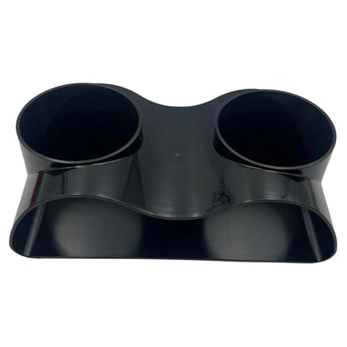 Qianly Aquarium Unterwassertunnel, Zubehör für Kleine Tanks, Kompakte Tankdekoration mit Doppellöchern für Zuhause, Schwarz Qianly Aquarium Unterwassertunnel, Zubehör für Kleine Tanks, Kompakte Tankdekoration mit Doppellöchern für Zuhause, Schwarz von Qianly
