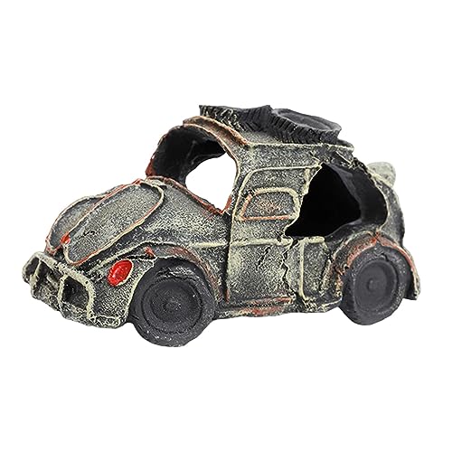 Qianly Autowrack Aquarium Dekoration, Aquarium Fischversteck, Aquarium Versteck, Höhle, Zuhause für Kleine Fische, T 15,5x10x8cm Qianly Autowrack Aquarium Dekoration, Aquarium Fischversteck, Aquarium Versteck, Höhle, Zuhause für Kleine Fische, T 15,5x10x8cm von Qianly