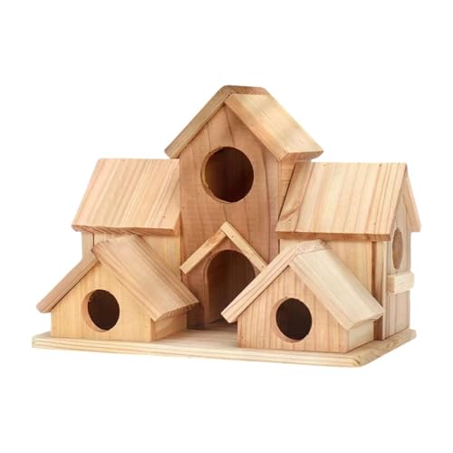 Qianly Bird House für Außen Hummingbird Nistet Im Freien Vogelhaus Hängende Vogelhaus für Den Innenhof Qianly Bird House für Außen Hummingbird Nistet Im Freien Vogelhaus Hängende Vogelhaus für Den Innenhof von Qianly