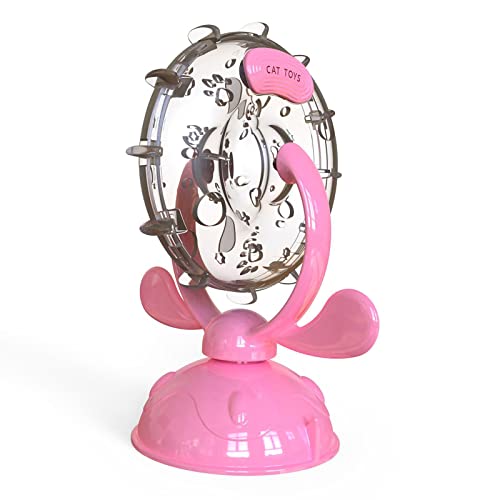 Qianly Cat Dispenser Interactive Cat Toy Bowl Feeding Toys Cat Feeder Toy Leaky Pet Slow Feeder Zur Steigerung Kätzchen, Rosa Qianly Cat Dispenser Interactive Cat Toy Bowl Feeding Toys Cat Feeder Toy Leaky Pet Slow Feeder Zur Steigerung Kätzchen, Rosa von Qianly