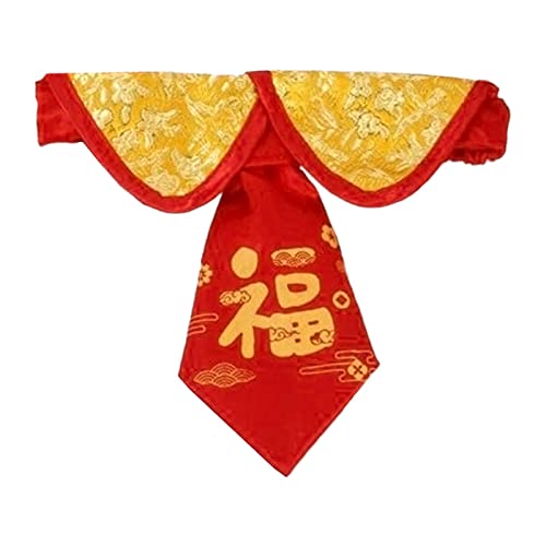 Qianly Eleganter Katzenanzug mit festlichem Kragen und Schleife für besondere Anlässe von Qianly