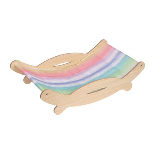 Qianly Ergonomisches Katzenbett mit Gelmatte, Tragbarer Loungesessel, Der Haustieren Zum Ausruhen Im Innen Und Außenbereich Dient, L von Qianly