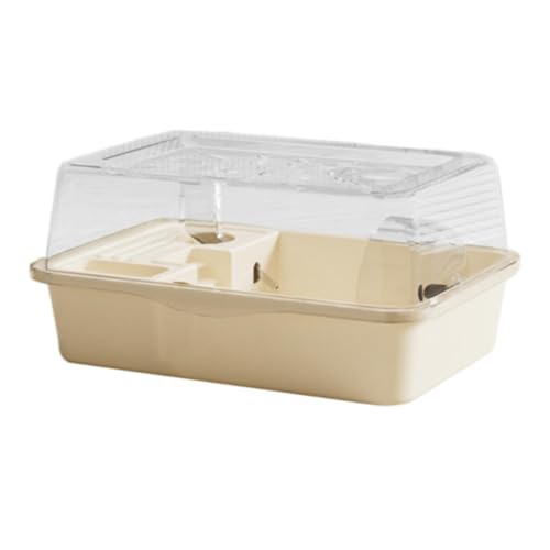 Qianly Großer Hamsterkäfig, Villa, Meerschweinchenkäfig, leicht zu reinigen, klares Lebensraumhaus für Rennmäuse, Igel, Zuckergleitermäuse Qianly Großer Hamsterkäfig, Villa, Meerschweinchenkäfig, leicht zu reinigen, klares Lebensraumhaus für Rennmäuse, Igel, Zuckergleitermäuse von Qianly