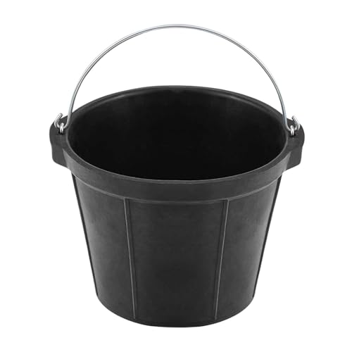 Qianly Gummi Futtereimer, Behälter, 8 L, Vielseitige Futterpfanne für Pferde, Ziegen, Schweine Qianly Gummi Futtereimer, Behälter, 8 L, Vielseitige Futterpfanne für Pferde, Ziegen, Schweine von Qianly