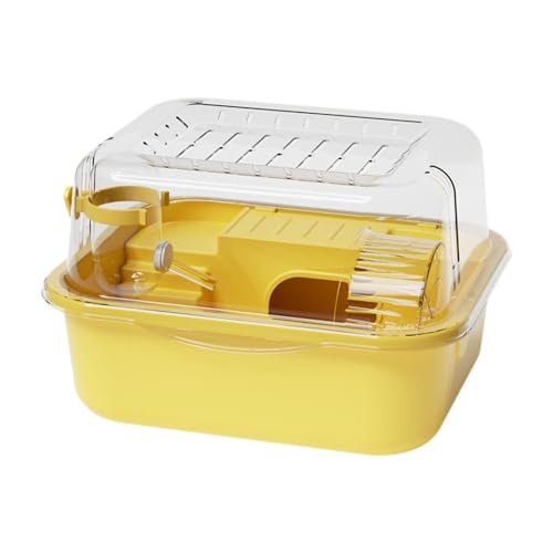 Qianly Hamsterkäfig, Kleintierkäfig, 2-lagig, transparent, Lebensraum für Kleintiere, Zuckergleiter, Rennmäuse, Kaninchen, Igel Qianly Hamsterkäfig, Kleintierkäfig, 2-lagig, transparent, Lebensraum für Kleintiere, Zuckergleiter, Rennmäuse, Kaninchen, Igel von Qianly
