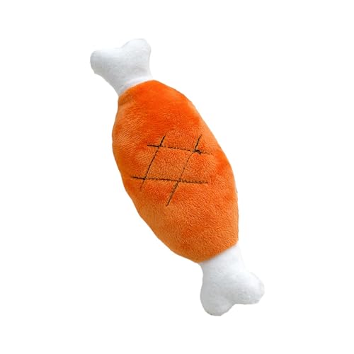 Qianly Haustier Hund Quietschspielzeug Welpe Kauspielzeug Stofftier Indoor Lustiges Interaktives Spielzeug für Kleine, Mittlere Und Große Hunde Haustiergesch, Knochenform Qianly Haustier Hund Quietschspielzeug Welpe Kauspielzeug Stofftier Indoor Lustiges Interaktives Spielzeug für Kleine, Mittlere Und Große Hunde Haustiergesch, Knochenform von Qianly