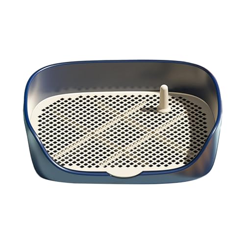 Qianly Haustier Hund Toilette Welpen Training Töpfchen Tablett Halten Pfoten Trocken Und Böden Sauber Katzentoilette Ecke, blau L Qianly Haustier Hund Toilette Welpen Training Töpfchen Tablett Halten Pfoten Trocken Und Böden Sauber Katzentoilette Ecke, blau L von Qianly