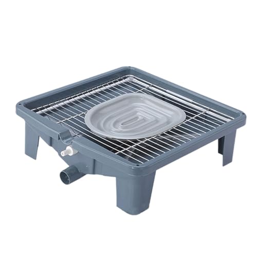 Qianly Haustier Toilette Training Toilette Abnehmbare Bettpfanne Mesh Grids Toilette Hund Töpfchen Pfanne für Qianly Haustier Toilette Training Toilette Abnehmbare Bettpfanne Mesh Grids Toilette Hund Töpfchen Pfanne für von Qianly