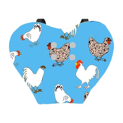 Qianly Hühnersattel Hennenweste Federschutz Hühnerschürze Und Geflügelzubehör Bietet Langlebigen Schutz für Rücken Und Seiten Aus Weichem Gewebe, Blaues Huhn Qianly Hühnersattel Hennenweste Federschutz Hühnerschürze Und Geflügelzubehör Bietet Langlebigen Schutz für Rücken Und Seiten Aus Weichem Gewebe, Blaues Huhn von Qianly