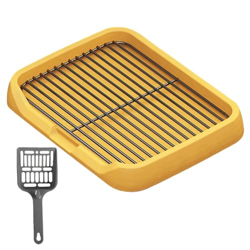 Qianly Hunde PIPI Station, Halter für Welpen Pads, Tragbare Lösung für Innenräume, Gelb Qianly Hunde PIPI Station, Halter für Welpen Pads, Tragbare Lösung für Innenräume, Gelb von Qianly