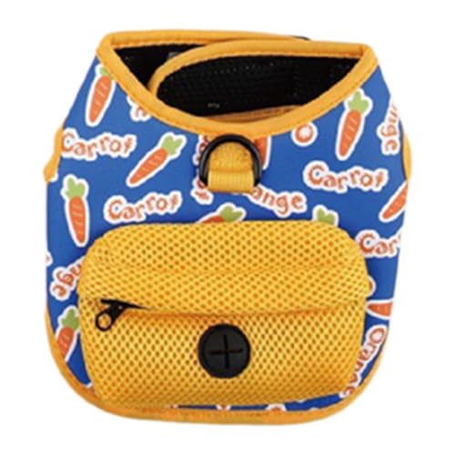 Qianly Hunde -Rucksack -Kabelbaum kein Pull Dogs -Rucksack, stilvoll, Spielzeug, Hundebeutel Selbstträger zum Training von Camping täglich wandeln, Xs von Qianly