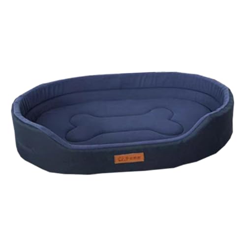 Qianly Hundebett Welpenbett Haustierbett Rechteck Atmungsaktiv Katzensofa Hundebett für Sofa Fahrzeuge Indoor, blau L Qianly Hundebett Welpenbett Haustierbett Rechteck Atmungsaktiv Katzensofa Hundebett für Sofa Fahrzeuge Indoor, blau L von Qianly