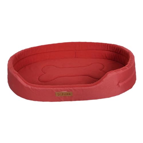 Qianly Hundebett Welpenbett Haustierbett Rechteck Atmungsaktiv Katzensofa Hundebett für Sofa Fahrzeuge Indoor, rot L Qianly Hundebett Welpenbett Haustierbett Rechteck Atmungsaktiv Katzensofa Hundebett für Sofa Fahrzeuge Indoor, rot L von Qianly