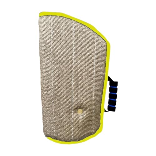 Qianly Hundebiss Ärmel, Hundetrainings Armmanschette, Armschutz, Hundetrainingsausrüstung für Zerrspielzeug, Gelbe Kante Qianly Hundebiss Ärmel, Hundetrainings Armmanschette, Armschutz, Hundetrainingsausrüstung für Zerrspielzeug, Gelbe Kante von Qianly