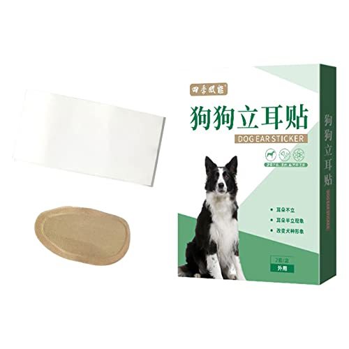 Qianly Hundeohr-Stehaufkleber, Ohraufrichter, Ohrenpflege-Werkzeuge, praktisch, leicht, praktisch, effektiv, Haustier-Stehohrkorrektur für von Qianly