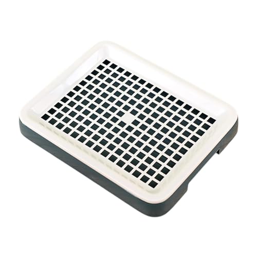 Qianly Kaninchendrüsenbox für Käfig Pee Pan Tablett Leicht kompakt, Dunkelgrün Qianly Kaninchendrüsenbox für Käfig Pee Pan Tablett Leicht kompakt, Dunkelgrün von Qianly
