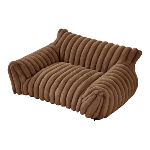 Qianly Katzenbett für Haustiere, Sofa für Hunde Und Katzen, rutschfeste Basis, Tragbare Option, Kaffee Qianly Katzenbett für Haustiere, Sofa für Hunde Und Katzen, rutschfeste Basis, Tragbare Option, Kaffee von Qianly