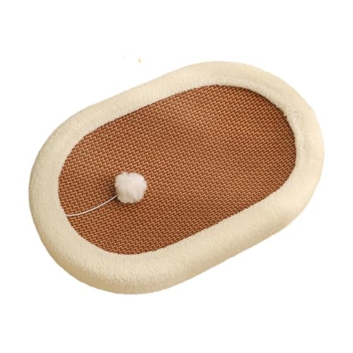 Qianly Katzenkratzbrett, Katzenbett, Katzenkratzbrett, Möbelschutz, Katzenbedarf, Rutschfestes Kätzchen Schlafnest, Katzenkratzbrett für Katzen, Weiß Qianly Katzenkratzbrett, Katzenbett, Katzenkratzbrett, Möbelschutz, Katzenbedarf, Rutschfestes Kätzchen Schlafnest, Katzenkratzbrett für Katzen, Weiß von Qianly