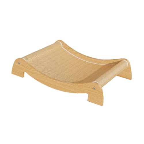 Qianly Katzenkratzer, Katzenliege, Haustierschlafbeet, Möbelschutz, Sisal Kratzer, Mittleres Katzenkratzernest, L Without Backrest Qianly Katzenkratzer, Katzenliege, Haustierschlafbeet, Möbelschutz, Sisal Kratzer, Mittleres Katzenkratzernest, L Without Backrest von Qianly