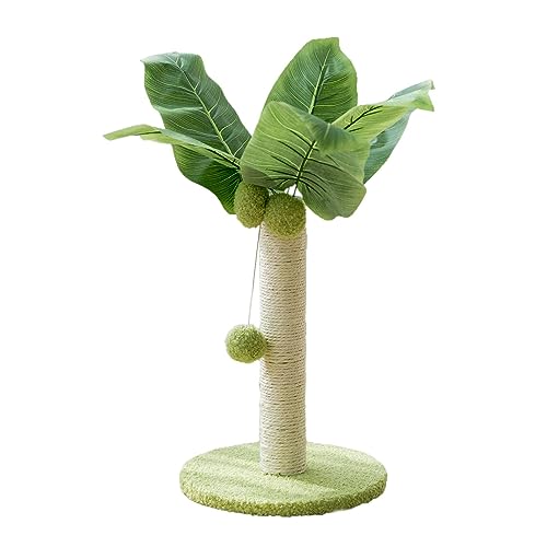 Qianly Katzenkratzmöbel mit Interaktivem Ball für Kätzchen, grün 25cm Qianly Katzenkratzmöbel mit Interaktivem Ball für Kätzchen, grün 25cm von Qianly