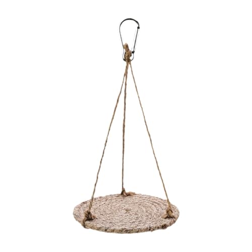 Qianly Reptilien Hängematte Swing Spielzeug Klettern Spielzeugkäfig Dekor Reptilien Sommerbett Hängende Spielzeug Schwung Hängende Bett für Geckos, 11x20cm von Qianly