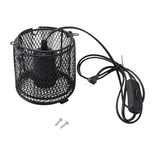 Qianly Reptilienschattenlampe E27 Reptilienzubehör für Haustiere von Qianly