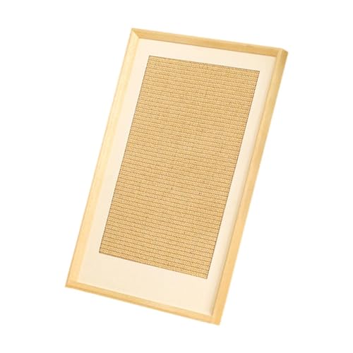 Qianly Sisal Cat Kratzplatte Katze Kratzpolster Klaue verhindert Möbelschaden schärfen Krallen Spielzeug Innenkarten dekorativ, S Qianly Sisal Cat Kratzplatte Katze Kratzpolster Klaue verhindert Möbelschaden schärfen Krallen Spielzeug Innenkarten dekorativ, S von Qianly