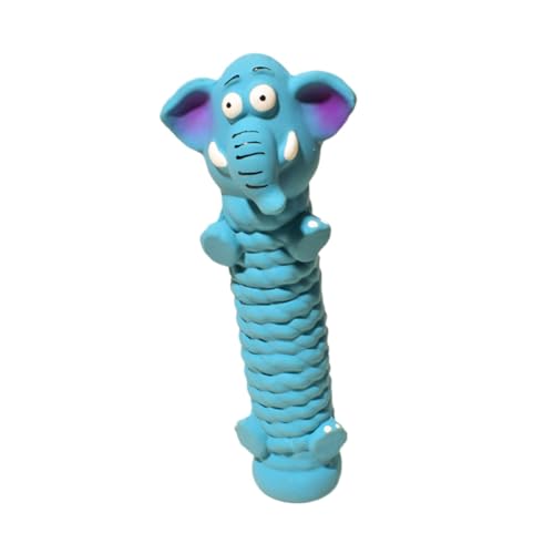 Qianly Spaßiges Hundespielzeug für Aktive Vierbeiner, Robustes Kauspielzeug, Blau, 8x22cm von Qianly