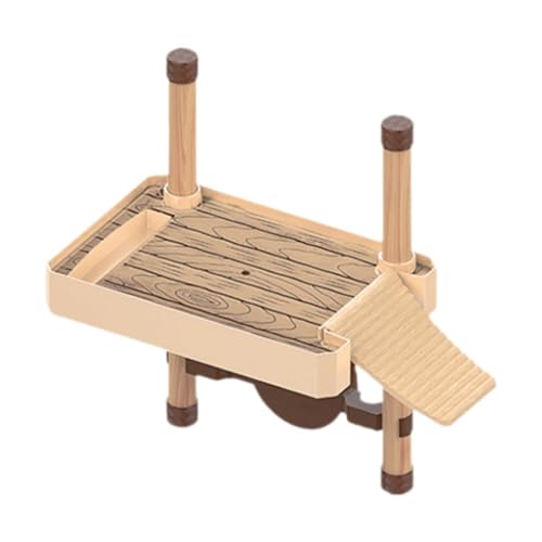 Qianly Turtle Pier Schwimmend Aquarium Schildkröte Dock Rechteckiges Klettern Zum Ruhestieren, L Qianly Turtle Pier Schwimmend Aquarium Schildkröte Dock Rechteckiges Klettern Zum Ruhestieren, L von Qianly