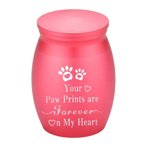 Qianly Urne für Haustiere, Aschebehälter für Kleine Hunde Und Katzen, Wasserdicht mit Deckel, Rosa Qianly Urne für Haustiere, Aschebehälter für Kleine Hunde Und Katzen, Wasserdicht mit Deckel, Rosa von Qianly