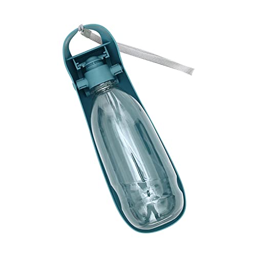 Qianly Wasserbehälter für Hunde, Tragbar Und Faltbar, 550 Ml für Reisen, Blau Qianly Wasserbehälter für Hunde, Tragbar Und Faltbar, 550 Ml für Reisen, Blau von Qianly