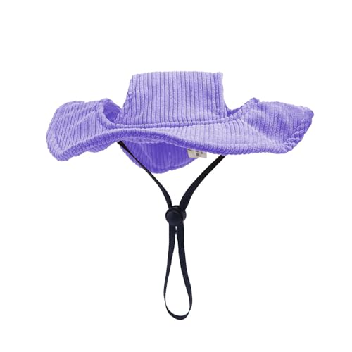 Qianly Welpe Sonnenhut Sommerhundkappe süße Haustier Bucket Hut Hut zum Laufen, Wandern, Outdoor, L Qianly Welpe Sonnenhut Sommerhundkappe süße Haustier Bucket Hut Hut zum Laufen, Wandern, Outdoor, L von Qianly