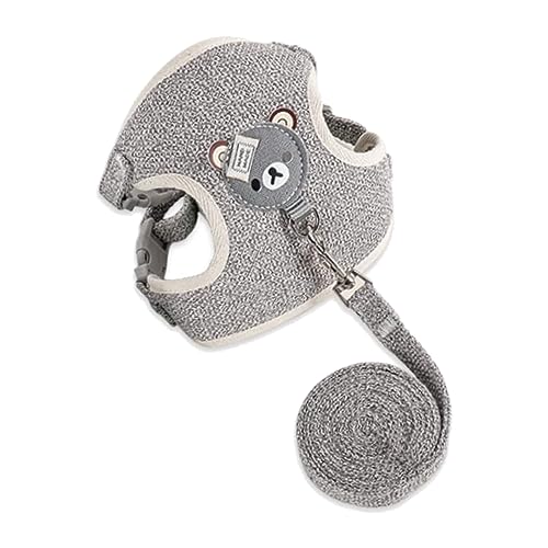 Hasen-Harness Elastische Leine Weich Gepolsterte Haustierweste Verstellbare Hasenleine und -Geschirr-Set Haustiergeschirr und Leine für Hamster, kleine Katzen, Kaninchen und Hunde Hasen-Harness Elastische Leine Weich Gepolsterte Haustierweste Verstellbare Hasenleine und -Geschirr-Set Haustiergeschirr und Leine für Hamster, kleine Katzen, Kaninchen und Hunde von Qianxihu