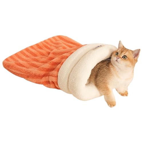 Katzen Schlafsack | Winter Katzenschlafsack Kuschelsack | Waschbarer Katzenschlafsack Für Wohnung Balkon Wohnzimmer Reisen Innenbereich Terrasse Auto Katzen Schlafsack | Winter Katzenschlafsack Kuschelsack | Waschbarer Katzenschlafsack Für Wohnung Balkon Wohnzimmer Reisen Innenbereich Terrasse Auto von Qiaonan