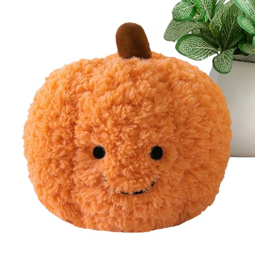 Qiaonan Kürbis-Plüschtier, Halloween-Kürbis mit Lächeln, süße weiche Plüschpuppe, Halloween-Wurfkissen, Heimdekoration für Schlafzimmer, Wohnzimmer, Schlafsofa, Feiertagsparty-Geschenk Qiaonan Kürbis-Plüschtier, Halloween-Kürbis mit Lächeln, süße weiche Plüschpuppe, Halloween-Wurfkissen, Heimdekoration für Schlafzimmer, Wohnzimmer, Schlafsofa, Feiertagsparty-Geschenk von Qiaonan