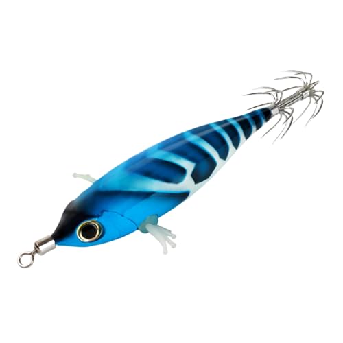 Köder Für Tintenfischangeln, Künstliche Leuchtköder Für Tintenfischfang, Schwimmköder Imitation Realist. fluoreszierender Angelköder für Enthusiasten Anfänger von Qikam