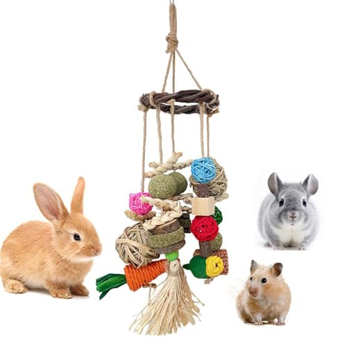 Qikam Hamster Nagetoy | Für Kaninchenkäfig Kauspielzeug Und Leckerlis | Beschäftigungsspielzeug Leckerli Nagetoy Für Eichhörnchen Frettchen Chinchillas Kleintiere Haustiere Qikam Hamster Nagetoy | Für Kaninchenkäfig Kauspielzeug Und Leckerlis | Beschäftigungsspielzeug Leckerli Nagetoy Für Eichhörnchen Frettchen Chinchillas Kleintiere Haustiere von Qikam