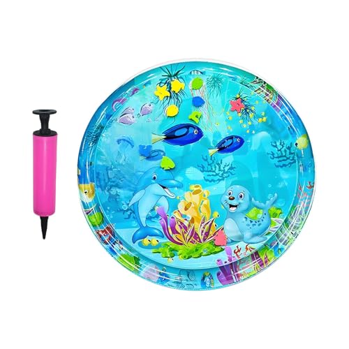 Qikam Katzen Wassermatte - Auslaufsichere Wassersensor Spielmatte - Kratzfeste Tragbare Kühlspielzeug Für Katzen Gegen Langeweile In Küche Und Wohnbereich Qikam Katzen Wassermatte - Auslaufsichere Wassersensor Spielmatte - Kratzfeste Tragbare Kühlspielzeug Für Katzen Gegen Langeweile In Küche Und Wohnbereich von Qikam