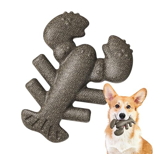 Qikam Robustes Kauspielzeug für Hunde, Kauspielzeug für Aggressive Hunde, Hundekauspielzeug Unzerstörbares Hundespielzeug, Hundespielzeug, interaktives Hummer-Welpen-Beißspielzeug für mittlere und von Qikam