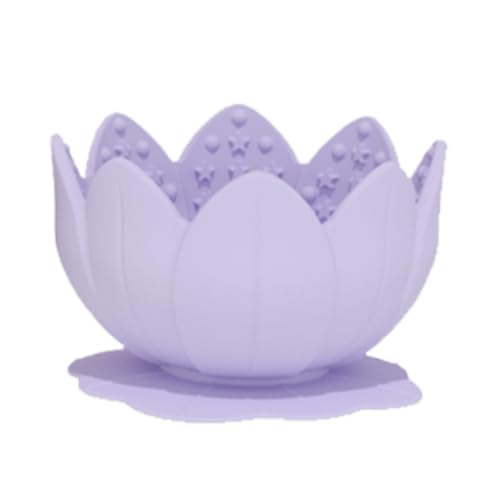 Slow Feeder Hundeschüssel, Silicone Haustierfütterung, Anti-Schlingen Hund Slow Feeder Blumenförmig Zur Geistigen Stimulation Für Reisen Und Welpentraining Slow Feeder Hundeschüssel, Silicone Haustierfütterung, Anti-Schlingen Hund Slow Feeder Blumenförmig Zur Geistigen Stimulation Für Reisen Und Welpentraining von Qikam