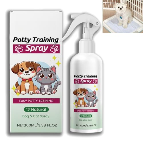 QinZiEn Töpfchentrainingsspray für Hunde, Haustier-Defäkationsinduktion, Haustier-Toiletten-Training, Haustier-Korrekturspray für Hunde, stoppt das Urinieren von Hunden im Haus, Trainings- und QinZiEn Töpfchentrainingsspray für Hunde, Haustier-Defäkationsinduktion, Haustier-Toiletten-Training, Haustier-Korrekturspray für Hunde, stoppt das Urinieren von Hunden im Haus, Trainings- und von QinZiEn