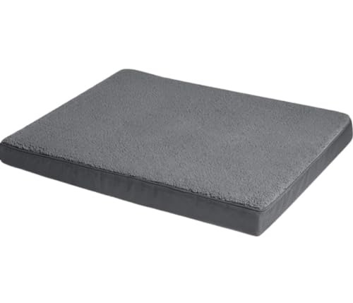Katzenbettkätzchen Bett Hund Bett Baumwollhund mit abnehmbarer Abdeckung Outdoor Haustiermatte reversibel für die gesamte Jahreszeit Innenhöhe im Freien im Freien Pet Cushion Cave (C, 91 * 69 cm) von Qinhaixi