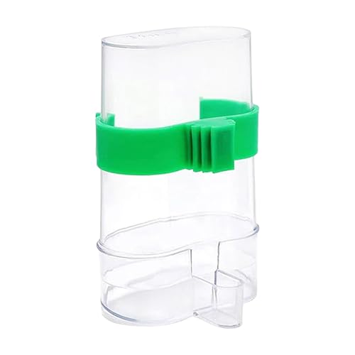 Qinlenyan Automatischer Vogelwasserspender, 220 ml, Vogeltränke, transparent, Vogelwasser-Futterkäfig, Vogelbewässerungszubehör für Wellensittiche, Nymphensittiche, Lovebird, Kanarienvögel, Finken, Qinlenyan Automatischer Vogelwasserspender, 220 ml, Vogeltränke, transparent, Vogelwasser-Futterkäfig, Vogelbewässerungszubehör für Wellensittiche, Nymphensittiche, Lovebird, Kanarienvögel, Finken, von Qinlenyan