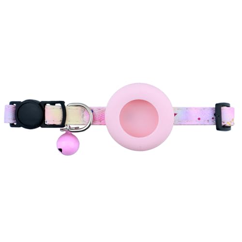 Qinlenyan GPS-Halsband-Tracker mit Glocke, stabiles Katzen-Haustierhalsband, GPS-Schutzhülle, Rosa Qinlenyan GPS-Halsband-Tracker mit Glocke, stabiles Katzen-Haustierhalsband, GPS-Schutzhülle, Rosa von Qinlenyan